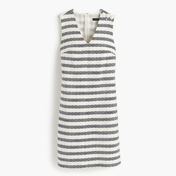 J. Crew Dresses & Skirts - J Crew Striped Tweed Sheath Dress
